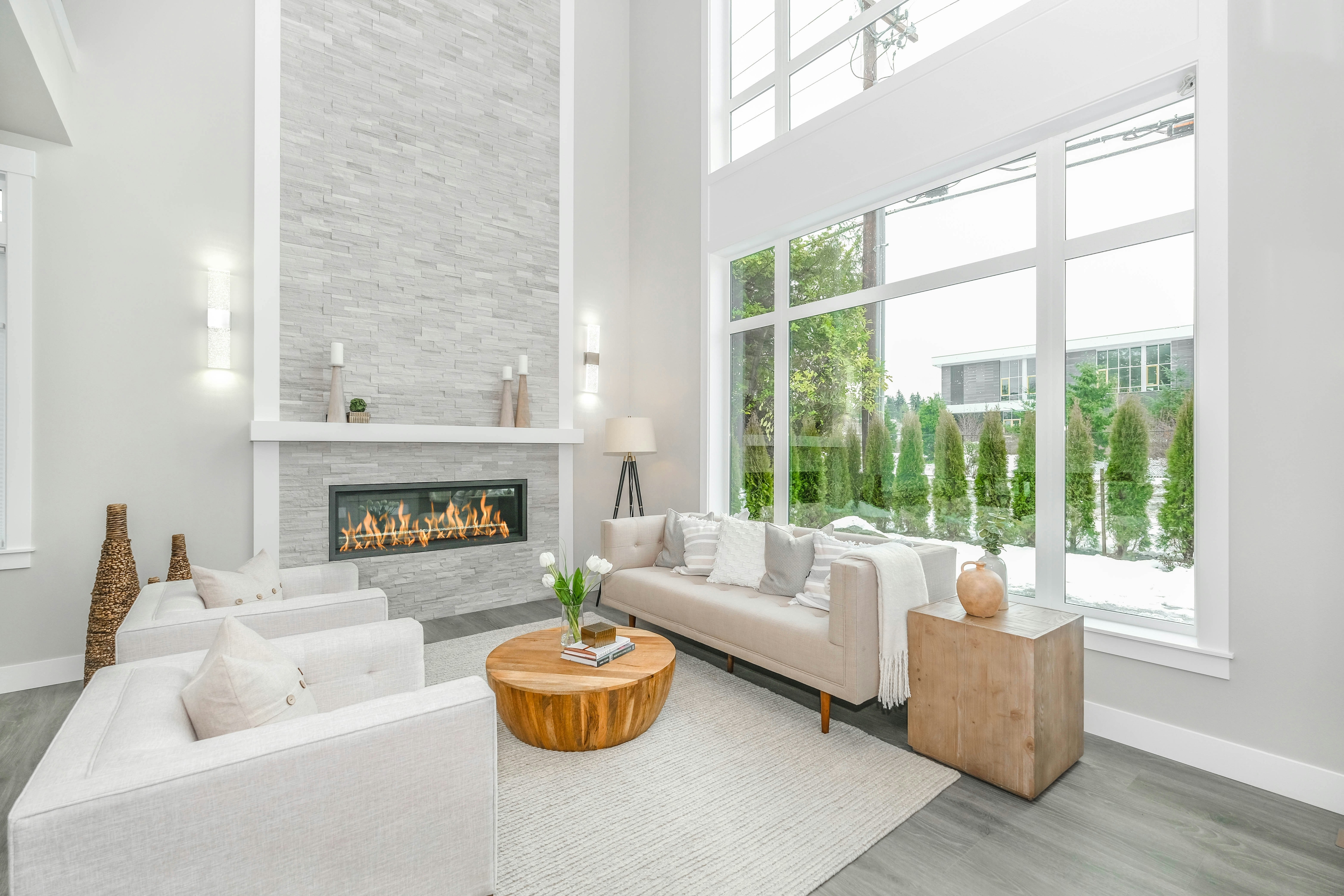 Luxury home window image